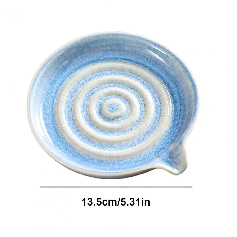 Ceramic Dipping Bowl Small Spiral Sauce Cup with Pour Spout for Sushi Tomato Soy Sauce Condiments Mini Appetizer Plates for Kitc
