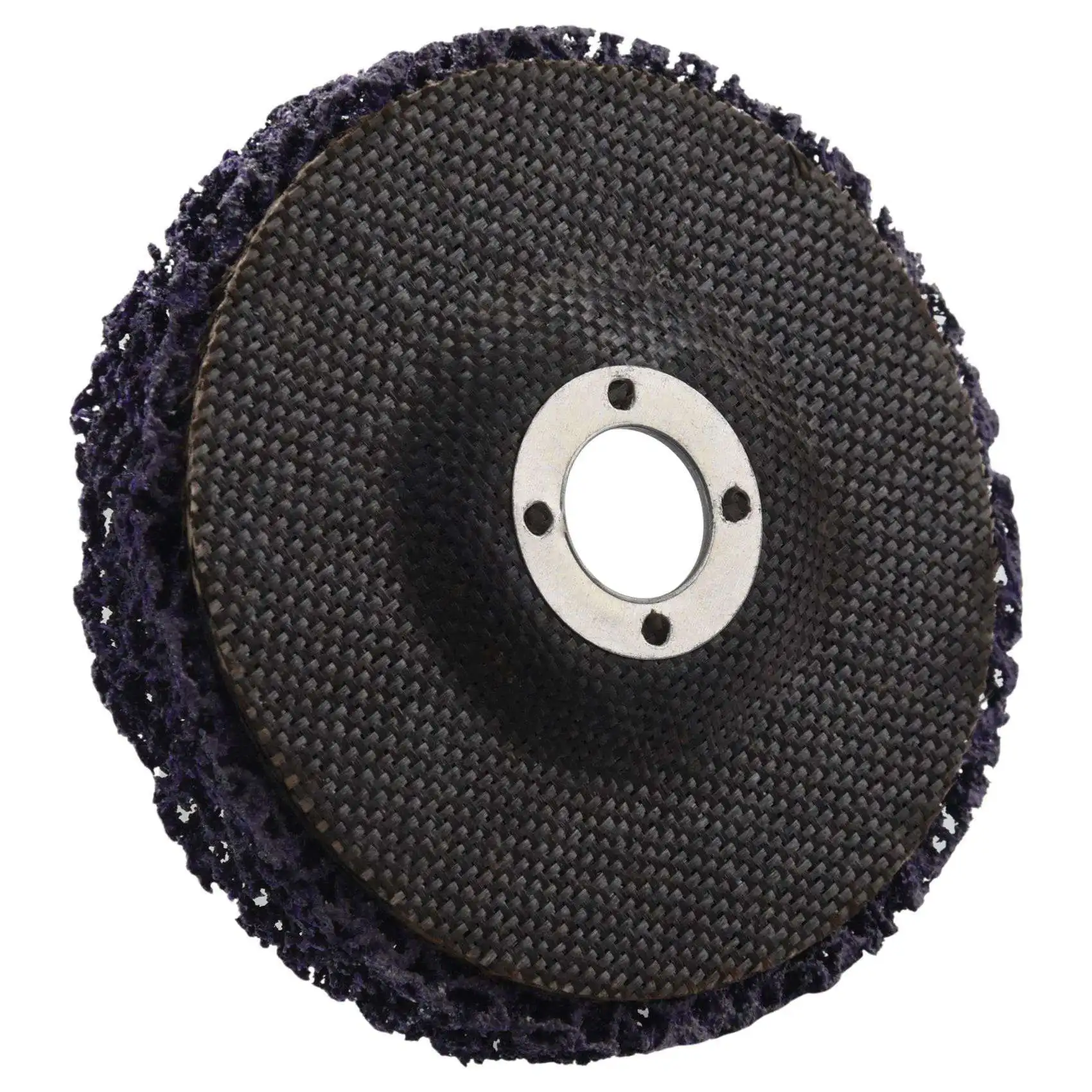 

ABXF-10Pcs Durable Poly Strip Disc Wheel 100X16mm Wood Metal Paint Rust Removal Clean Abrasive Tools For Angle Grinder