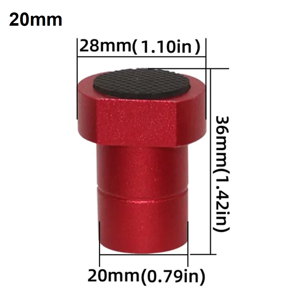 For 19mm/20mm Dog Hole Bench Dog Clamp Aluminum Alloy Bench Dogs Woodworking Workbench Practical Routing Sanding