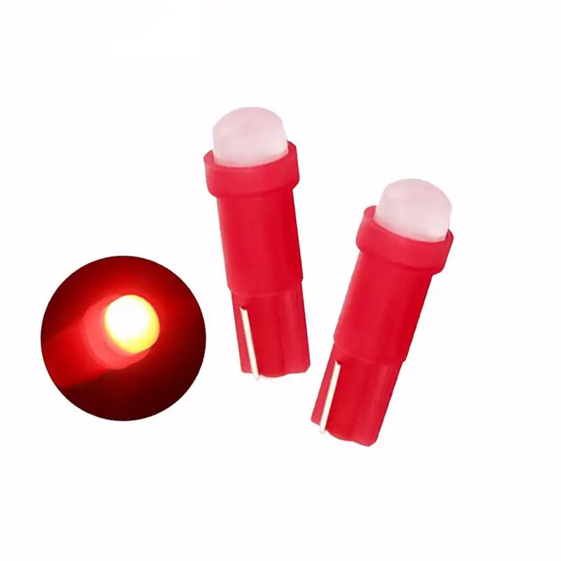 10 Stück Mehrfarbige T5 Auto-Armaturenbrett-LED-Lampen mit Hoher Helligkeit und Niedrigem Stromverbrauch für Auto-Instrumententafel-Beleuchtung – Detail 4