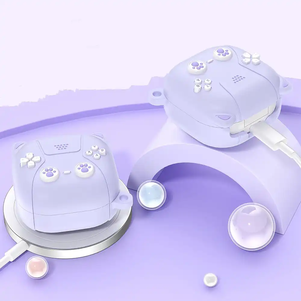 Hot Cute Cartoon Console di gioco auricolare Cover protettiva per Samsung Galaxy Buds Pro/2Pro custodia per cuffie per Galaxy Buds Live/FE