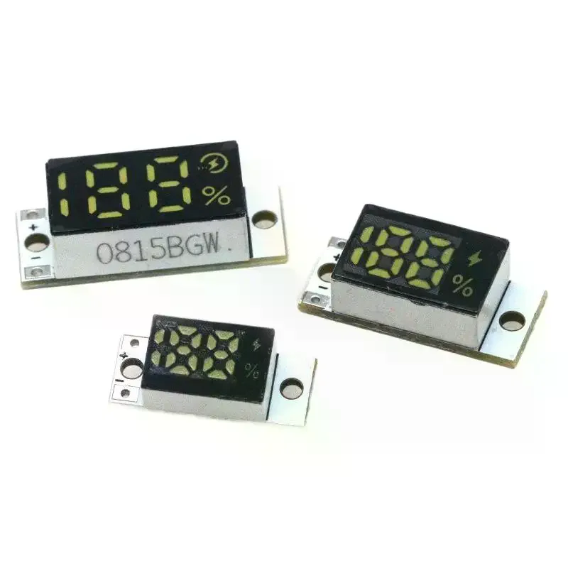 Efficient Mini Battery Level Indicator for 1-4S Lithium Battery with Smart Button for Optimal Monitoring Experience