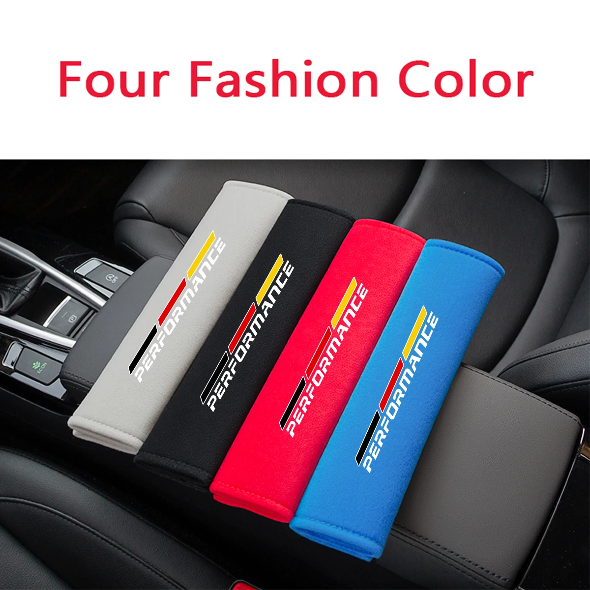 2pcs Car Seat Belt Cover For BMW F30 F10 G30 G01 F15 X1 X3 X5 3 5 series Soft Fluff Safety Belts Shoulder Protection