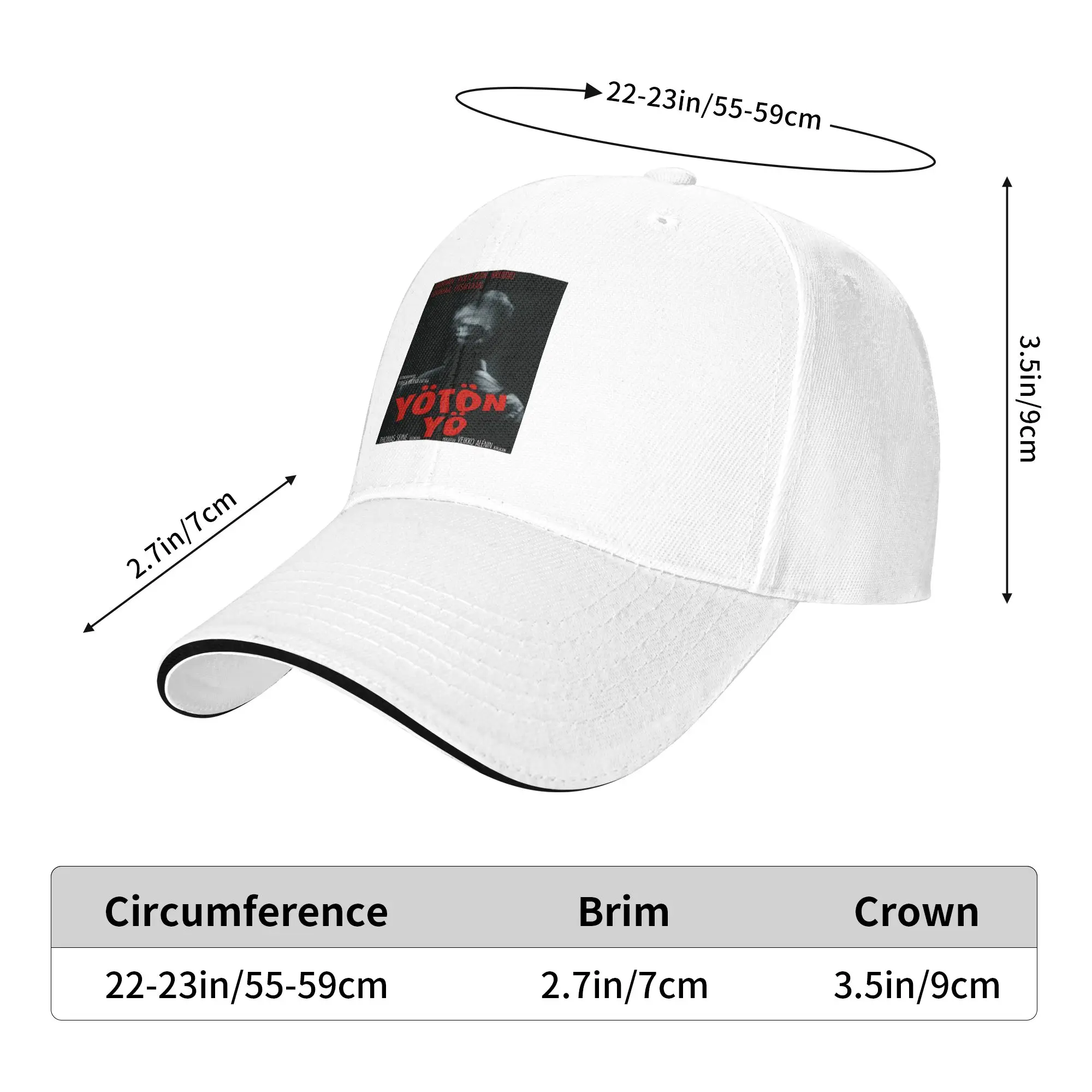 Alan Wake 2 Cap Casual Baseball Caps Adjustable Hat Hip Hop Summer Unisex Baseball Hats Customizable
