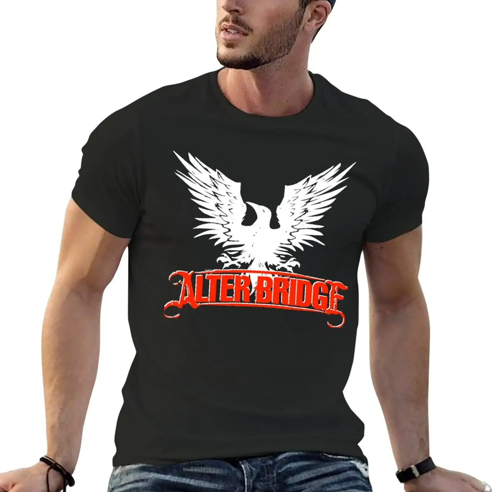 

Alter Bridge T-Shirt summer top boys animal print blacks summer clothes shirts graphic tee men