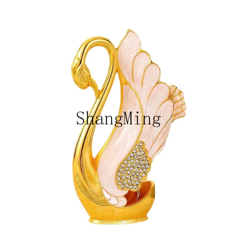 

PYH swan base creative high-end tableware fruit fork dessert small spoon cake coffee spoon combination set