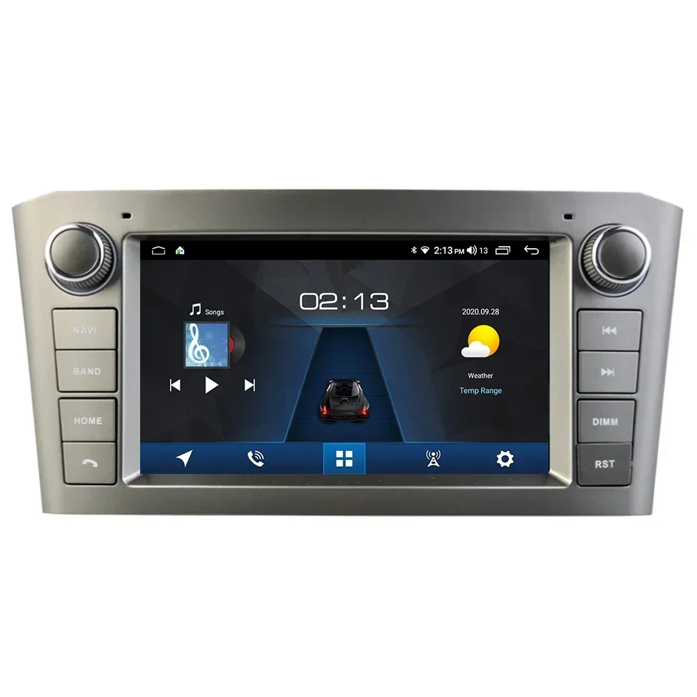 

Android 13 автомобильный DVD GPS для TOYOTA AVENSIS 2002-2007 2008 автомобильный мультимедийный плеер стерео автоаудио GPS навигация