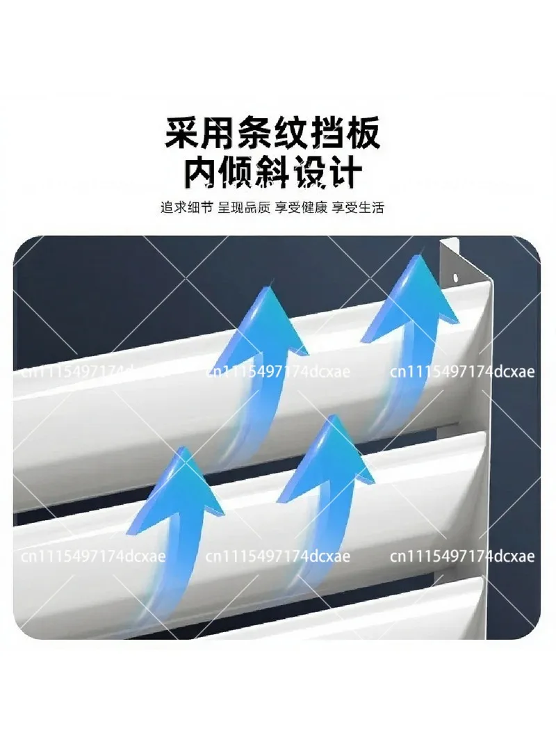 Air Conditioner Outdoor Unit Windshield Deflector Heat Dissipation Louver Airflow Direction Cover