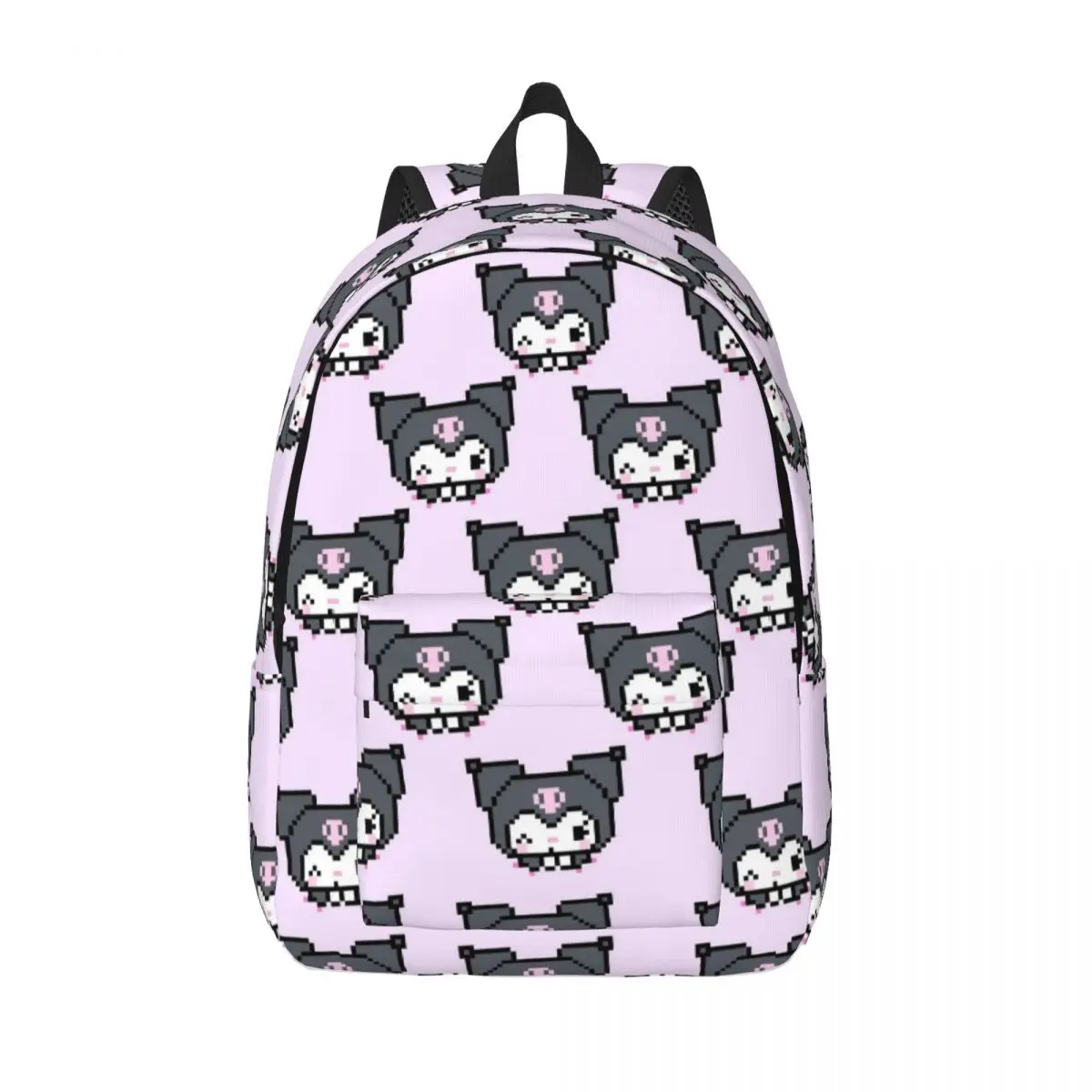 

Cute Kuromi Cartoon Cool Backpack Sports Student Hiking Travel Daypack for Men Women Laptop Computer Canvas Bags