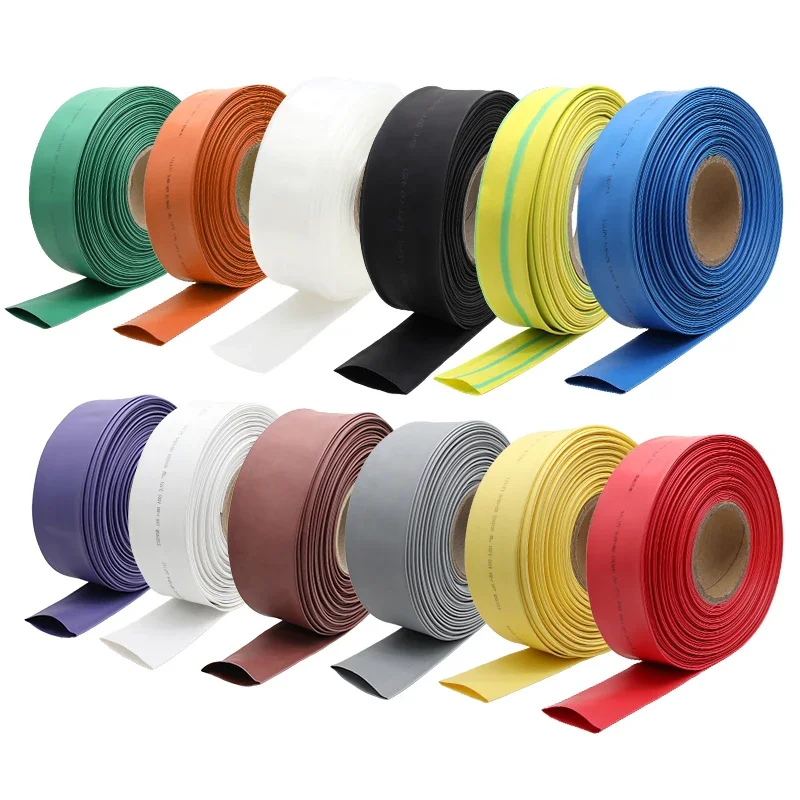 1 2 3 5 6 8 10 12 14 16 18 20 25 28 30mm Diameter 2:1 Heat Shrink Heatshrink Tubing Sleeving Wrap Wire Sell DIY Connector Repair