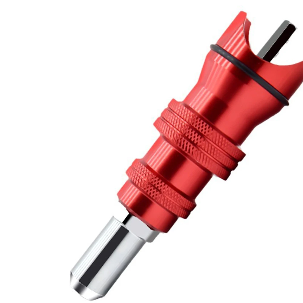 Drill Tool Adapter Riveting Machine Adapter Detachable Handle Effortless Riveting Experience…