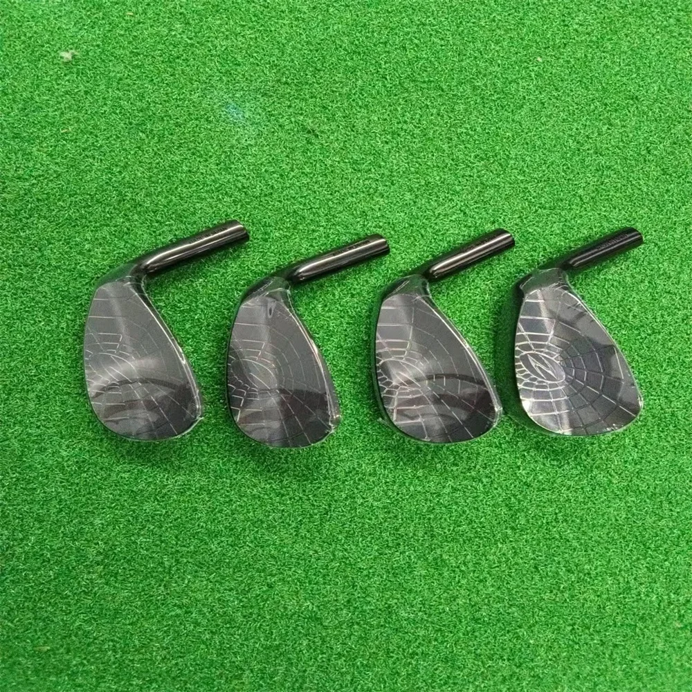 Spider ZOD Golf Wedges silver/black with Shaft and Grips , 50.52.54.56.58.60,  Soft wedges  Forged, 2024 Golf Clubs,