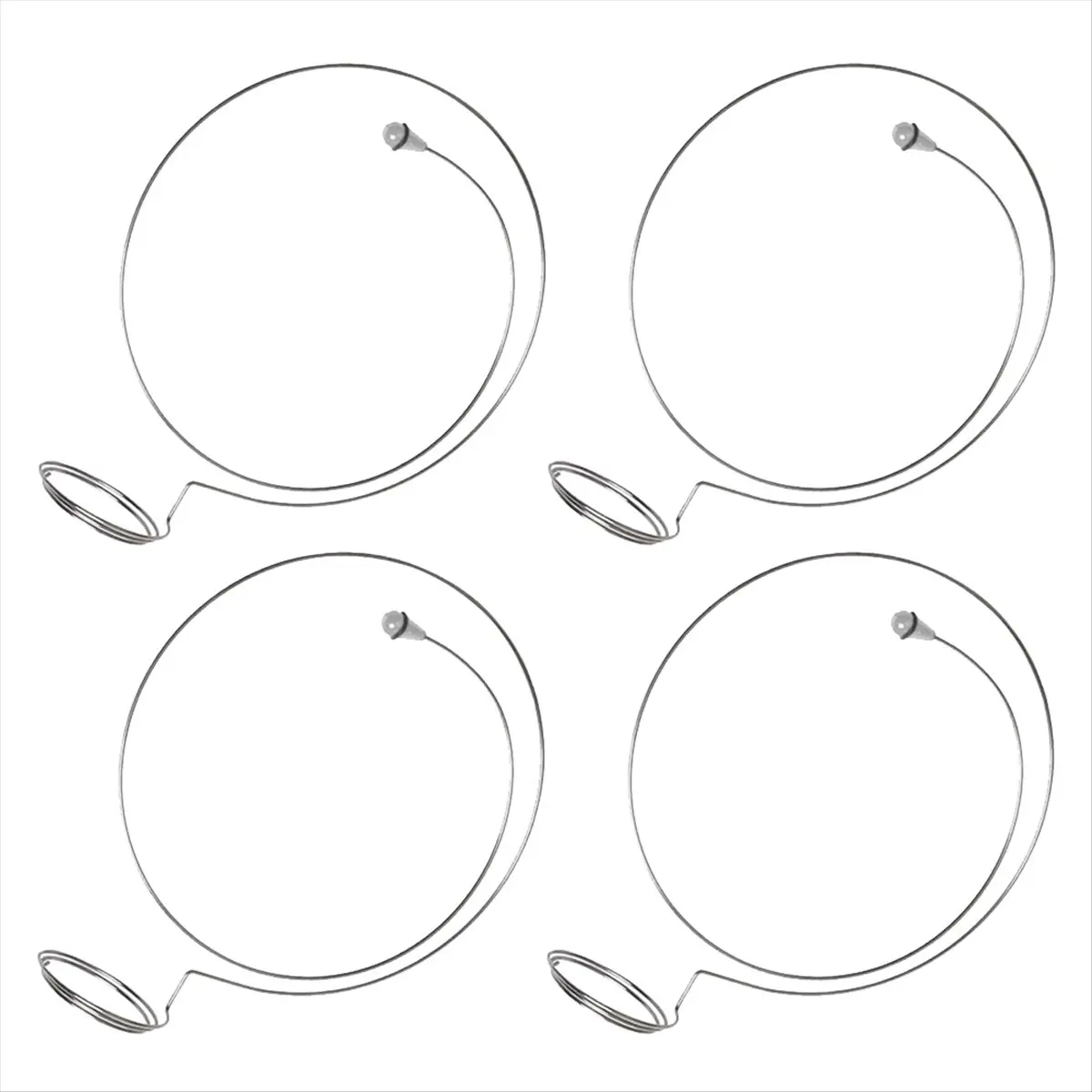 

4Pcs Cord Holders, Magnifier Loupe Holder Watchmakers, Loupe Lens Headband, Jewellers Eyeglass Holder Head Band