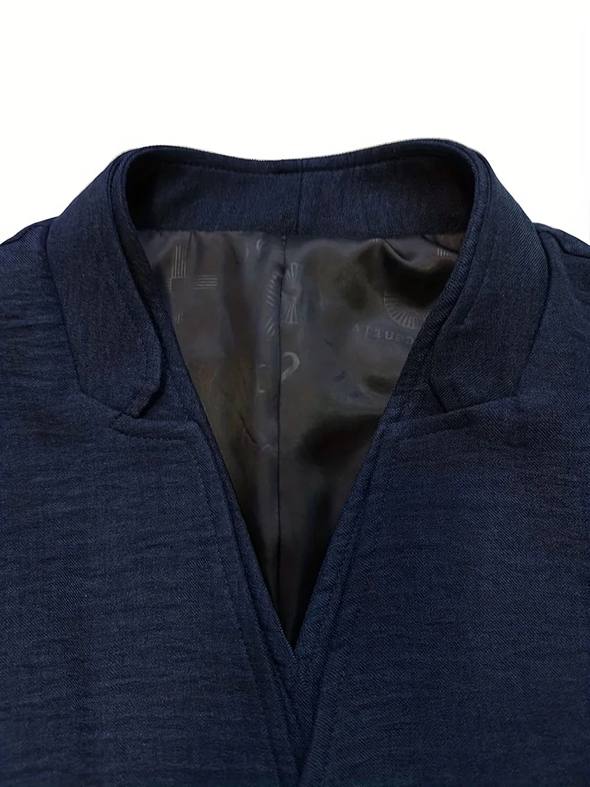 Европейский и американский экспорт, новинка весны и осени, популярный мужской однобортный тонкий жилет, повседневная мужская куртка, топ без рукавов