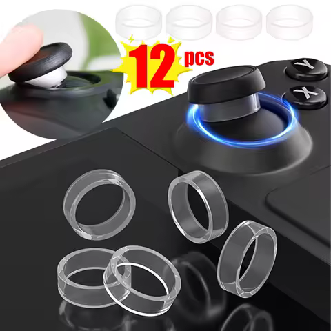 For Steam Deck Game Joystick Rocker Protector Rings Silicone Elastic Cover For Xbox PS4 PS5 VR2 Controller Game Accessories