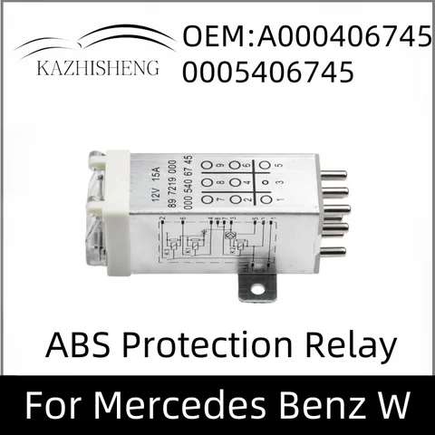 A 000406745 Реле защиты ABS для Mercedes Benz W123 W124 W202 0005406745