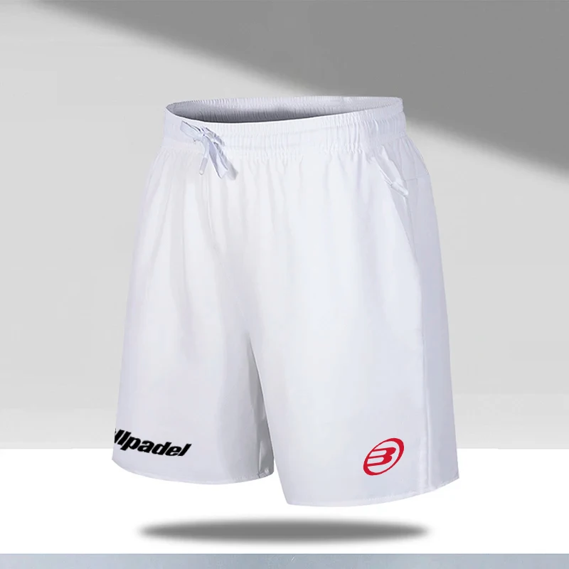 Pantalones cortos deportivos de Pádel para hombre, pantalones cortos de tenis transpirables, pantalones de Bádminton de secado rápido, ropa