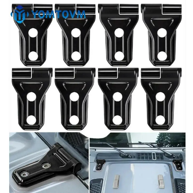 

Car Door Hinge Decorative Cover Fit for 2018-2021 Jeep Wrangler JL JLU & Gladiator JT ABS Trim External Accessories 6 Colors