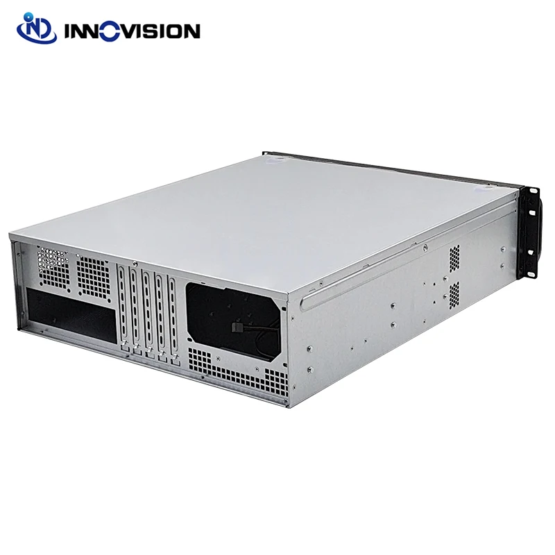 New Designed Hotswap 3U 8Bay Compact Stroage Server Chassis 550MM 8 HDD Bays Rack Server Computer Case Support ATX Power Supply