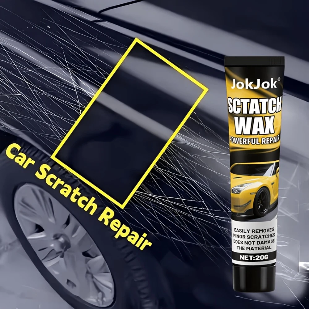 Car Scratch Remover, with Sponge Included. Suitable for Minor Scratch Repair Like Bumper Scratches And Stone Abrasions. Compatib