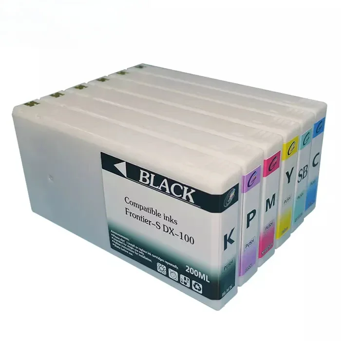 

#for ZYJJ Refill Dye Ink Cartridge For Dx100 6 Colors Photo Printer