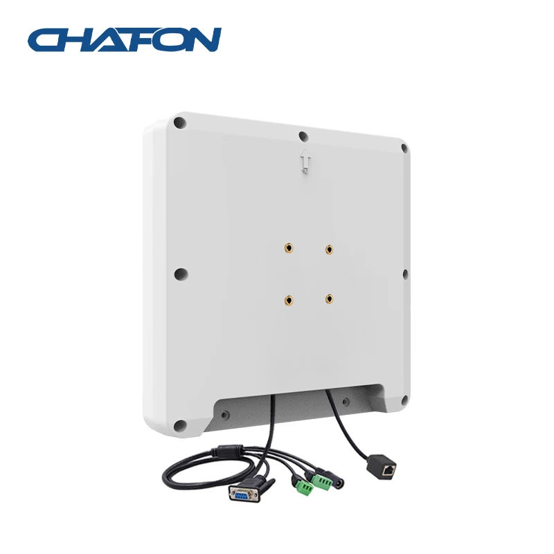 Chafon CF661 5-6M Uhf Rfid Prime Lezer Lange Afstand Ingebouwde 6dbi Antenne RS232 WG26 Relais Ethernet voor Voertuig Management