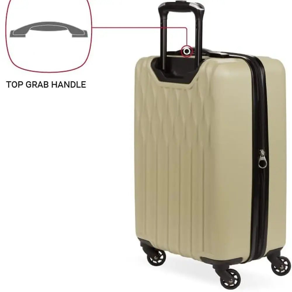 SwissGear 8018 Large Expandable Hardshell Spinner Carry-On Luggage