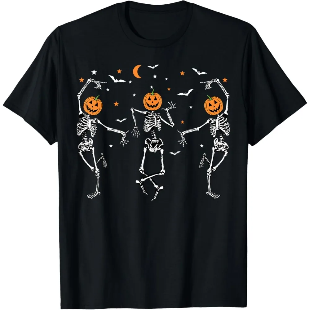 Dancing Skeleton Dance Funny Halloween Costume Men Women T-Shirt