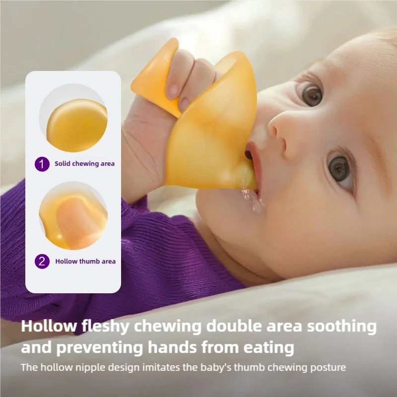 

PHILIPS AVENT 1Pcs BPA Free Silicone Anti Drop Wrist Hand Teether Dental Care Gums Anti-eating Baby Teether Baby Accessories