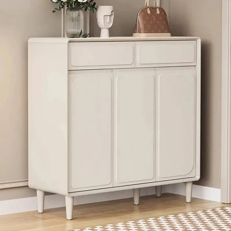 

Угловой органайзер для обуви, деревянный стеллаж-витрина для хранения обуви, мебель для гостиной