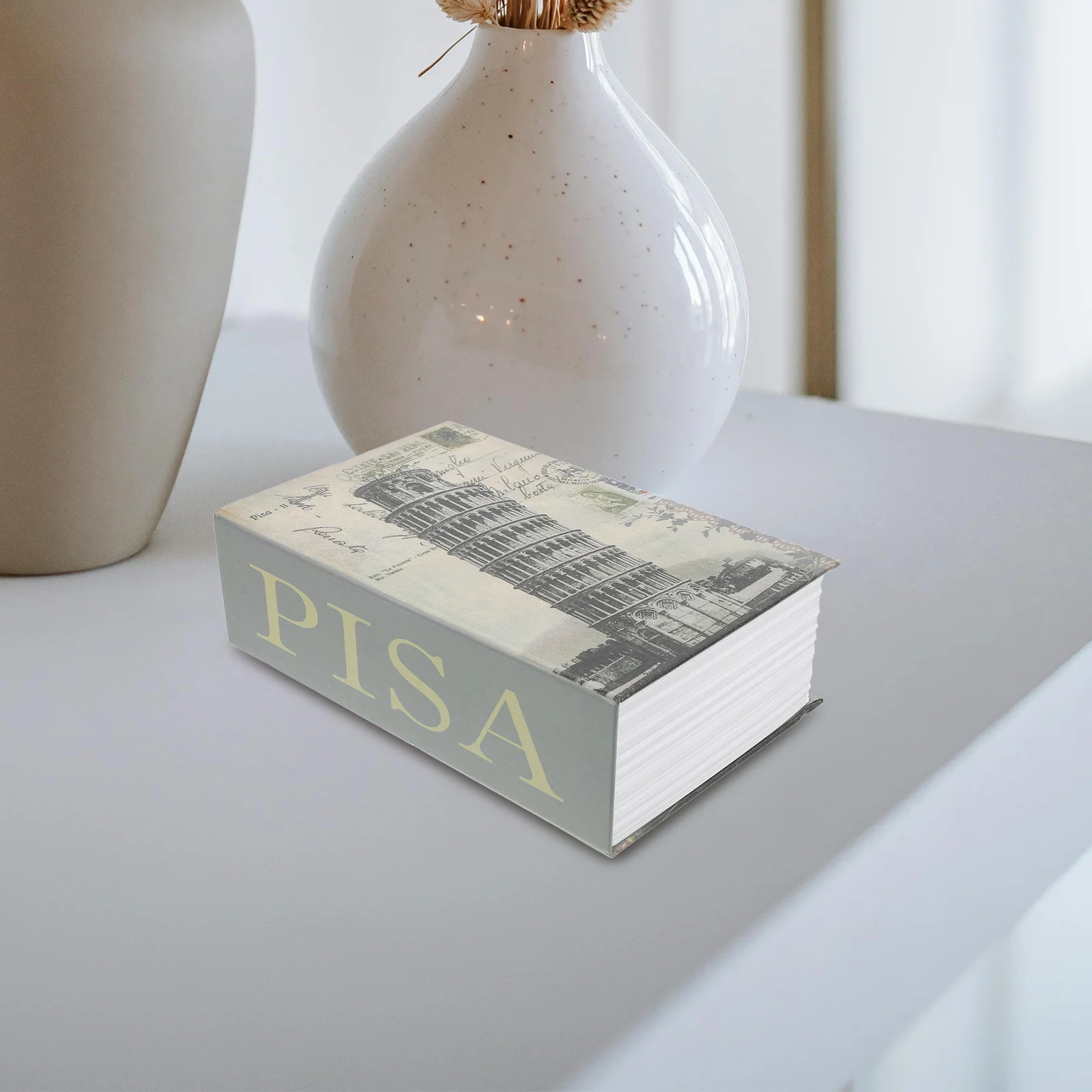 صندوق الأمان على طراز الكتاب الحديث مع قفل مجمع، آمن مخفي لثائق المجوهرات النقدية، منظم التخزين السري للاستخدام المكتبي المنزلي