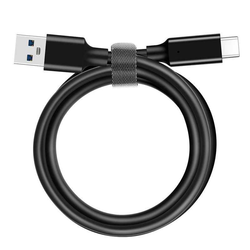 USB3.2 10Gbps Type C Cable USB A to Type-C 3.2 Data Transfer USB C SSD Hard Disk Cable PD 60W 3A Quick Charge 3.0 Charge Cable