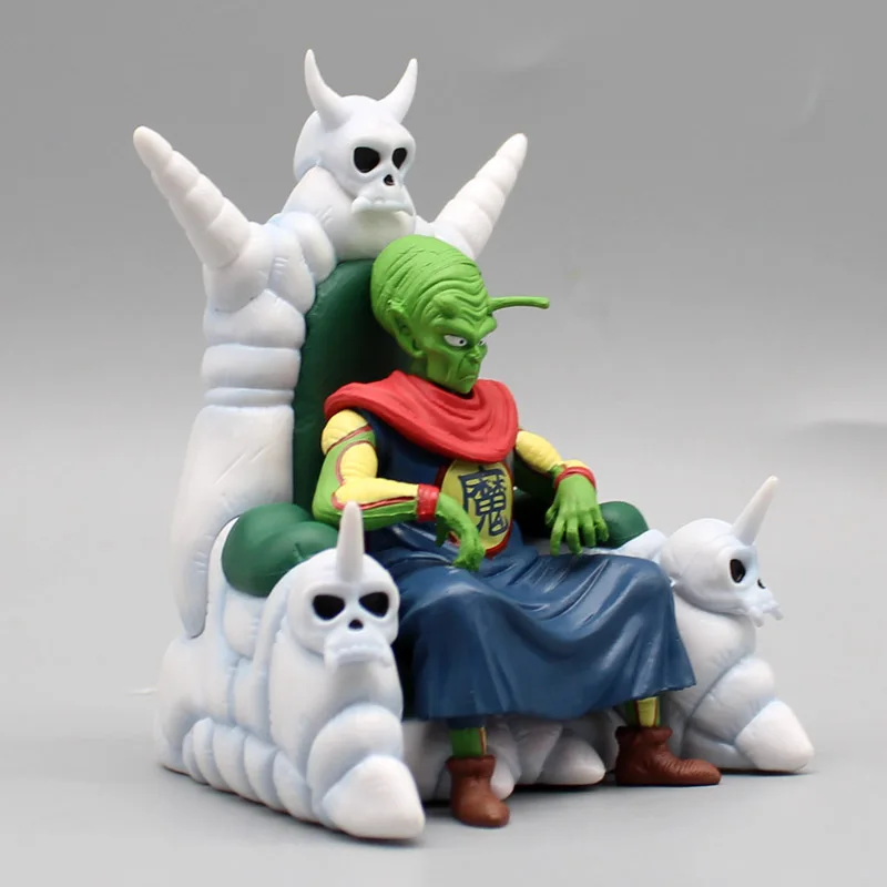 10cm trono Piccolo drago palla Gk seduta serie risonanza dio figure modello ornamenti Anime periferiche giocattoli regalo di festa