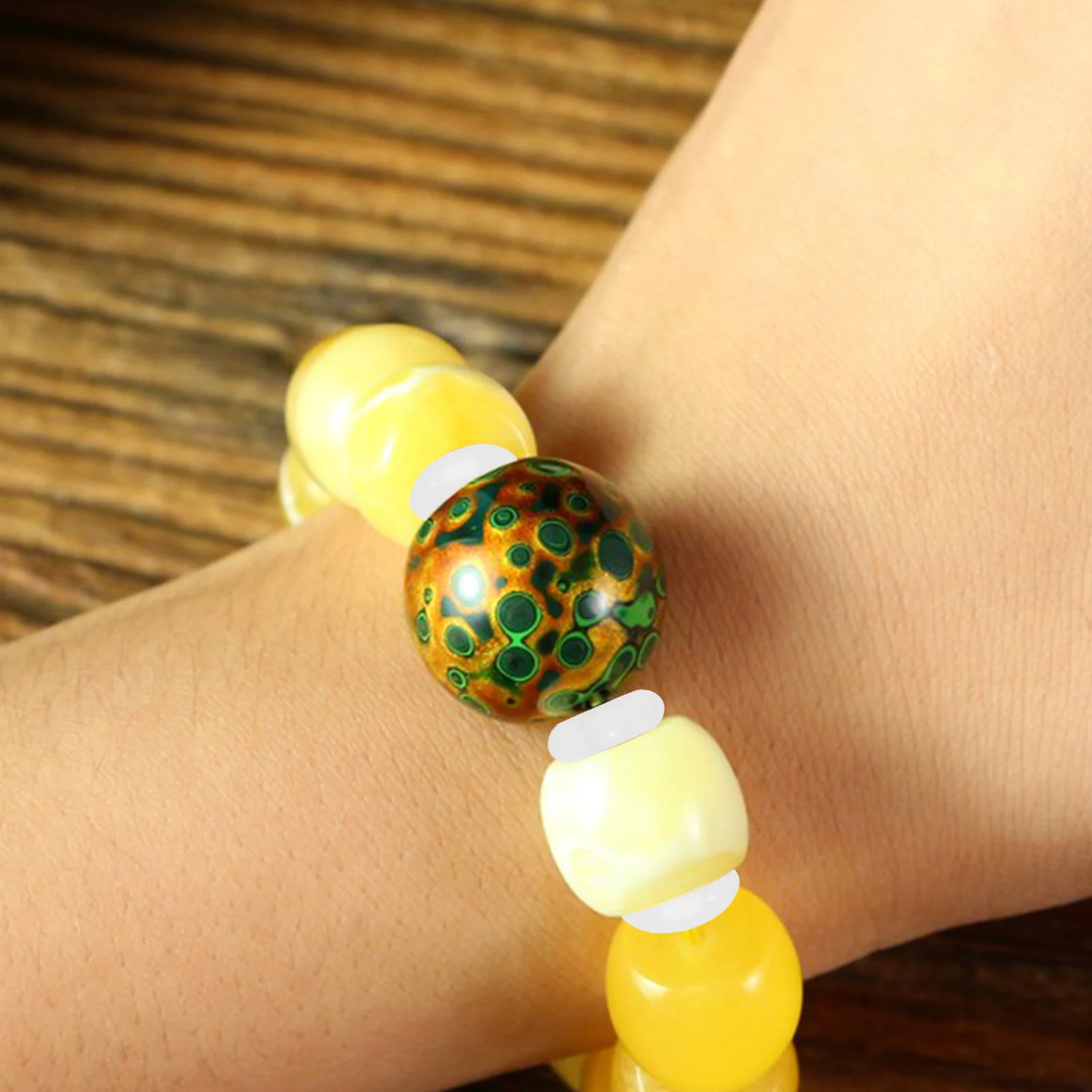 팔찌 목걸이 스페이서 스토퍼 용 100 Pcs 비즈 낚시 용 고무 비드 스톱 DIY 쥬얼리 결과 참