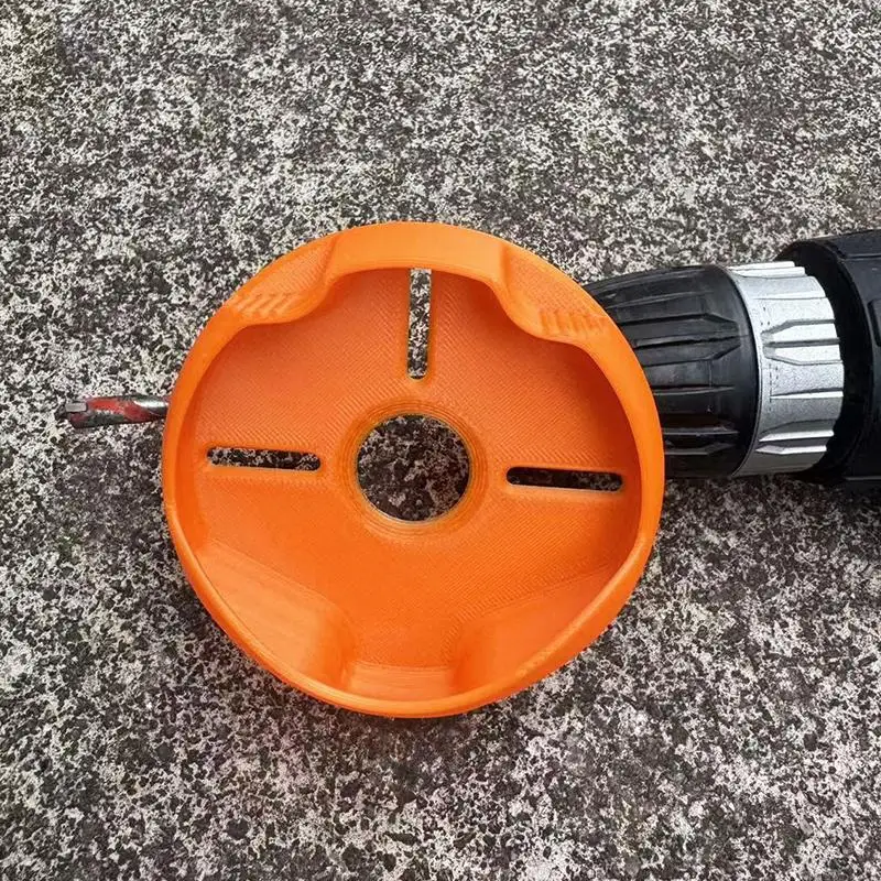 

Plastic Drilling Dust Storage Collector Durable Drill Dust Proof Cover Household Construction Drilling Cleaning Tool Accessories