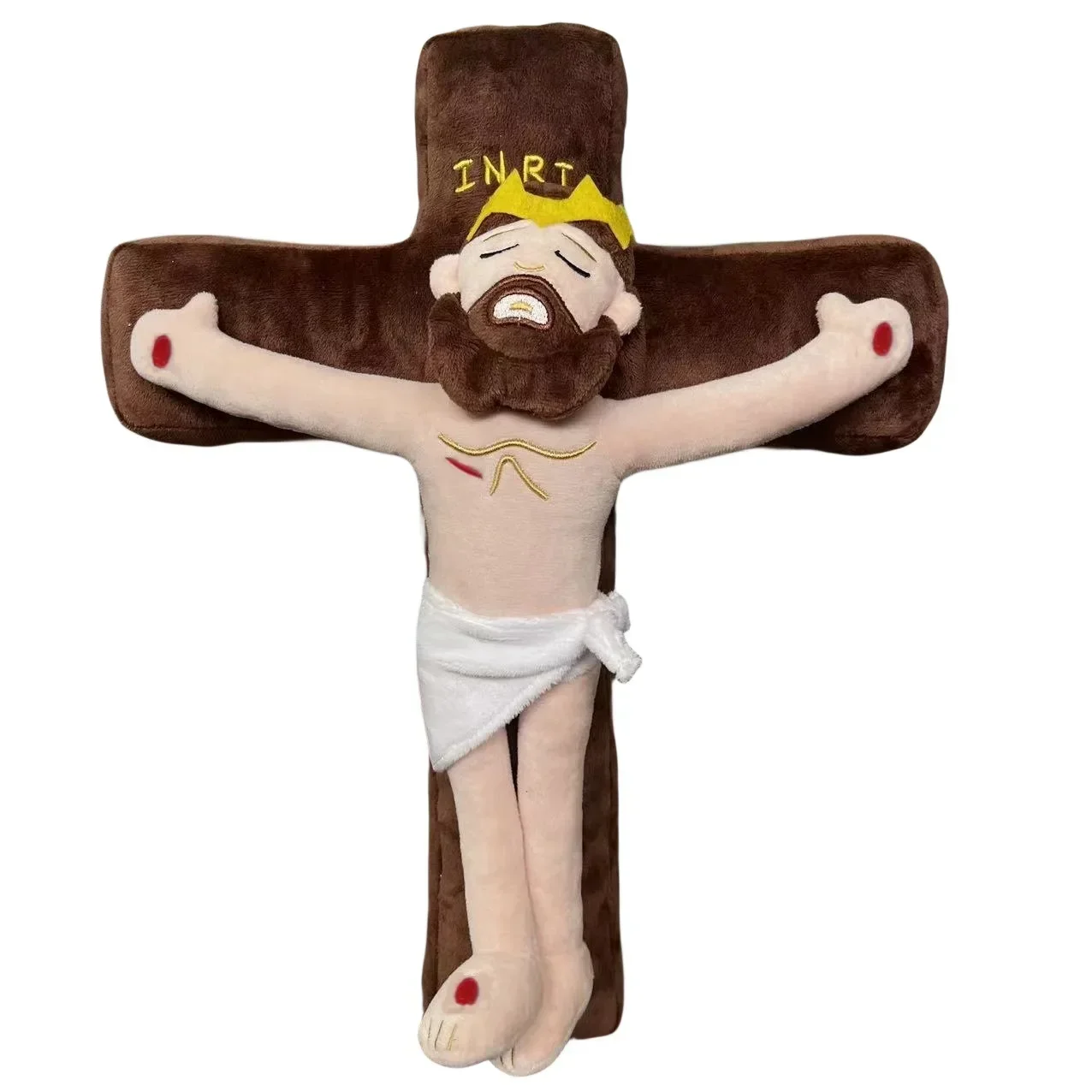 1/2Pcs New Jesus Plush Toy Christ Religious Plushie Figure Kids Educational Stuffed Doll Soft Figure Gift for Children Believer