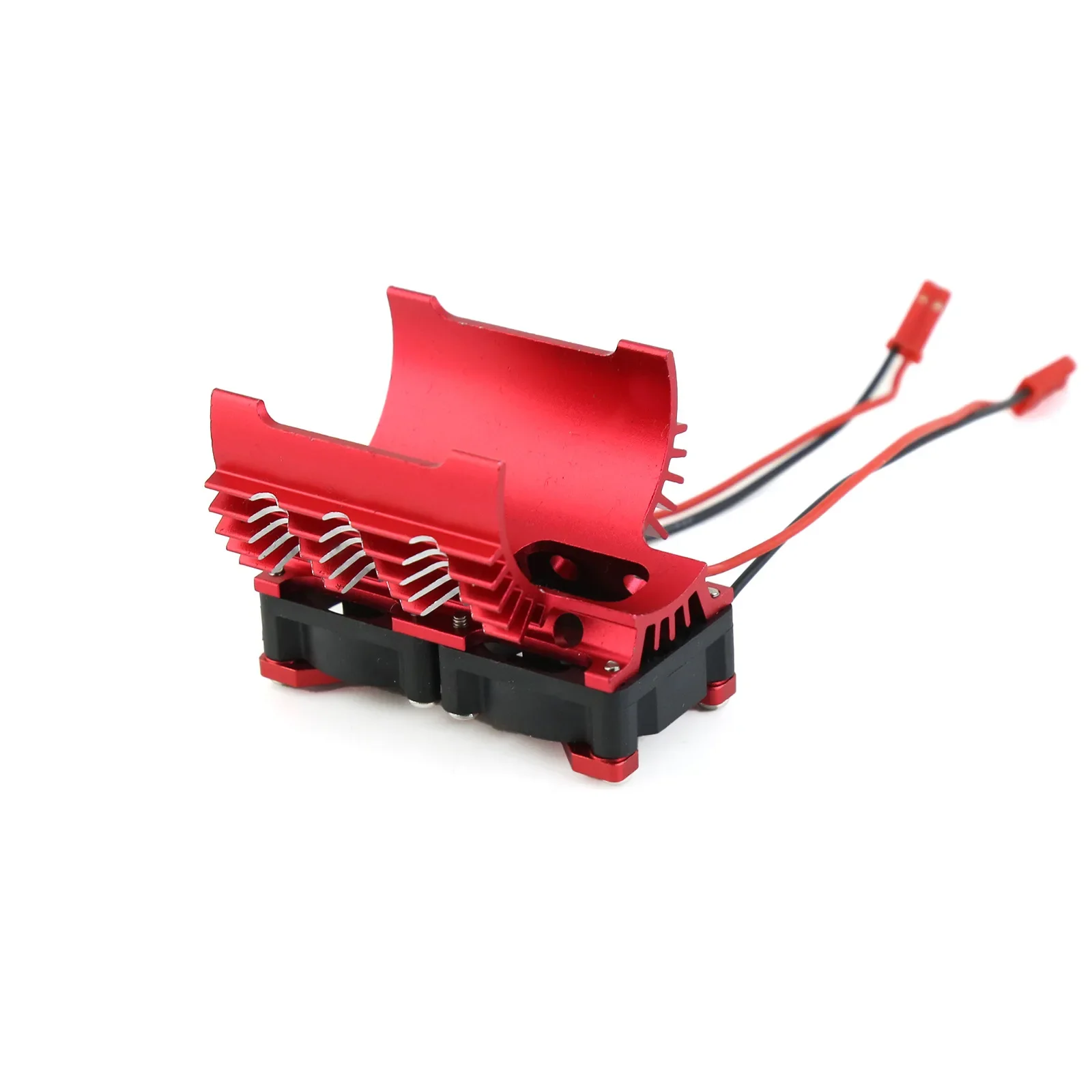 Metalowy podwójny wentylator chłodzący 4068 4074 4082 4268 4274 Radiator silnika 40-42 mm do 1/7 1/8 Arrma TRAXXAS RC Car Upgrade Parts