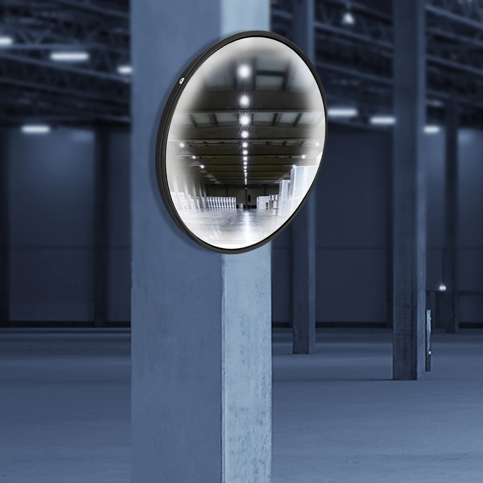 12" Traffic Convex Mirror Wide Angle Safety Store Corner Blind Spot Security