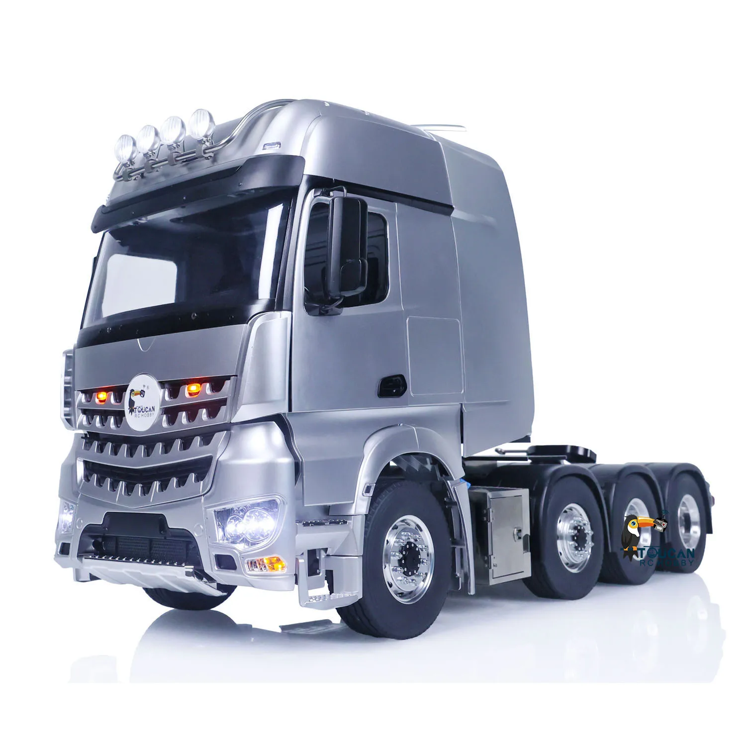 

LESU 1/14 8x8 RC Tractor Truck 3-Speed Transmission Metal Chassis High-Quality DIY Remote Control TOUCAN HOBBY DIY Car Model