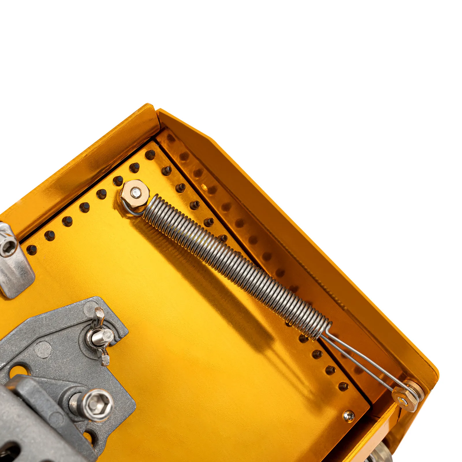 10-Zoll-Glättkelle Gelb für Wandreparatur und Finisharbeiten – Dual-Feder-Design für glatte Putz- und Spachtelanwendungen im Heimgebrauch – Detail 12