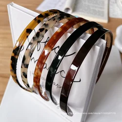 Een Hoofdband Geschikt Voor Het Dragen Van Een Bril ~ Frankrijk Gouden Hoofdband Uit Zuid-Korea, Franse Retro Luipaardprint Kleur