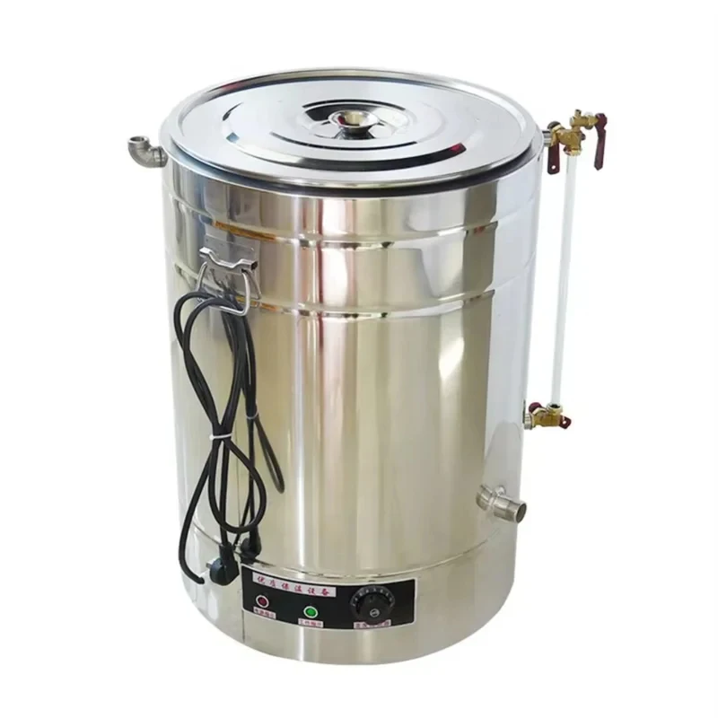 

Gallon Stainless Steel Double Wall Wax Melter & Honey Bottling Jar with Adjustable Temperature Control