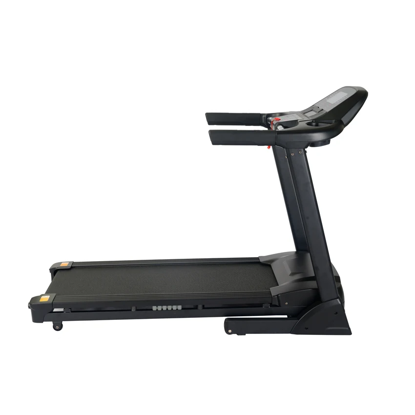High‑Incline Electric Treadmill,Durable  Running Machine With Blue LCD Display for Home Fitness