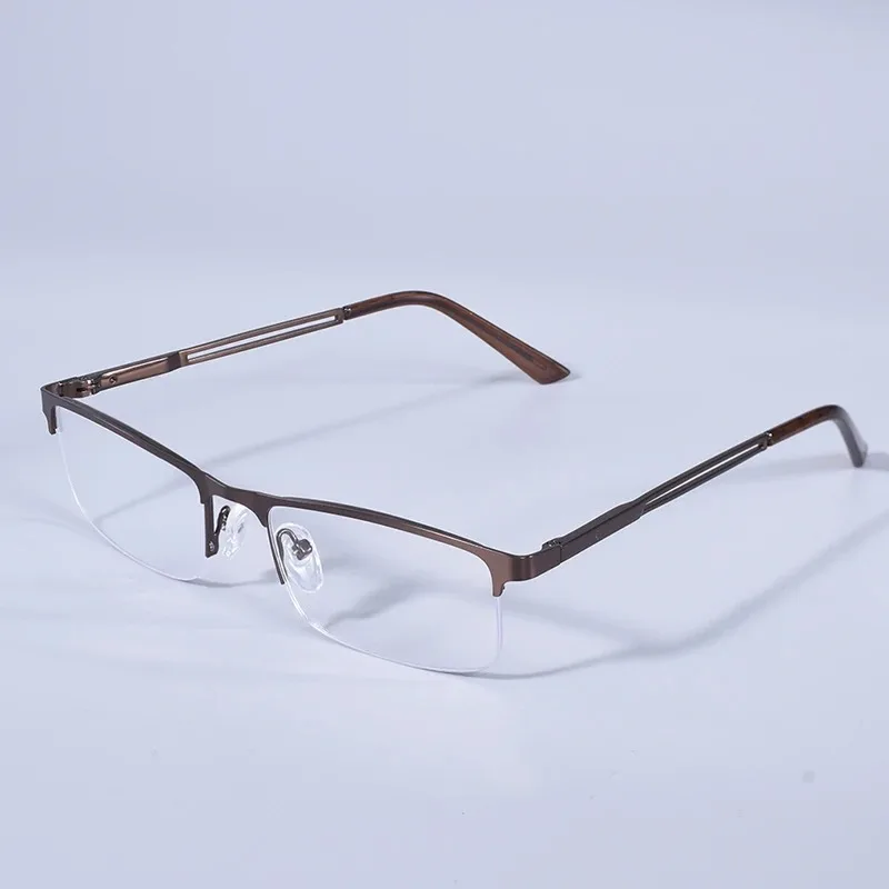 Leichte Halbrahmen-Lesebrille mit Blaulichtfilter für Altersweitsichtigkeit, Dioptrien +1,0+1,25+1,5+1,75+2,0+2,25+2,5+2,75+3,0+4,0 – Detail 7