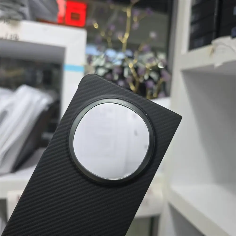 حافظة فاخرة من ألياف الكربون الأراميد لهاتف OPPO Find N5 غطاء حماية غير لامع