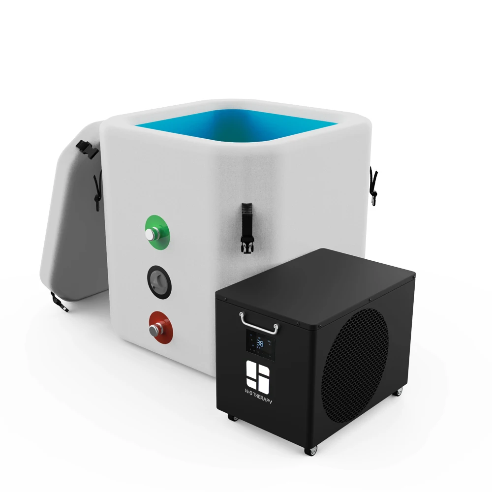 2025 High Quality Portable Cold Plunge Tub Barrel Recovery Pod Ice Bathtub Therapy Icebath Tub Inflatable Baths Kit Ice Bath Pod