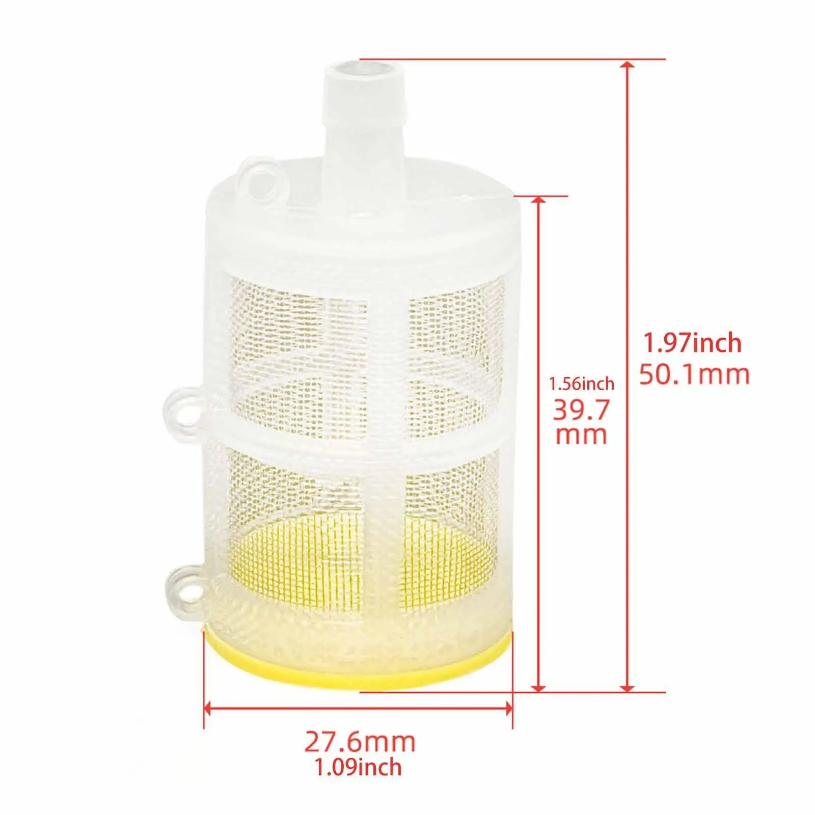 50 Mesh Floating Dip Tube Filter Filtration Tool Craft Beer Filter for Farm