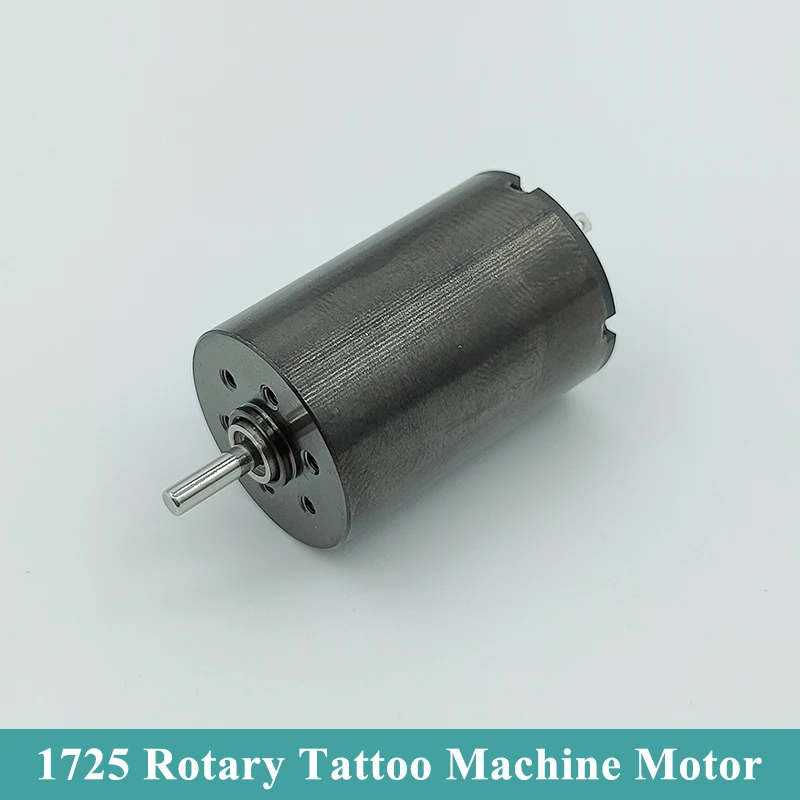 1725 17mm*25mm Mini Big Coreless Motor Replace Tattoo Motor Rotary Tattoo Machine Gun DC Micro Tattoo Engine Tattoo Accessories