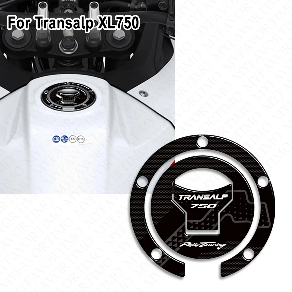 Untuk Honda Transalp XL 750 XL750 2023 stiker bantalan tangki bahan bakar minyak sepeda motor stiker Fairing pelindung Tankpad