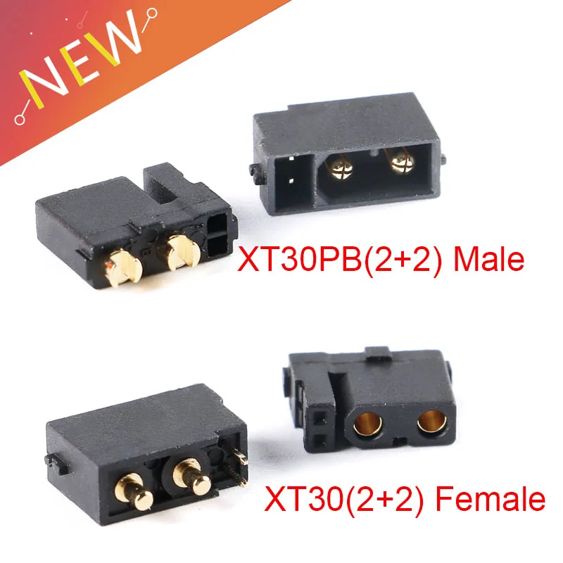 10Pcs/1Pc XT30(2+2)…